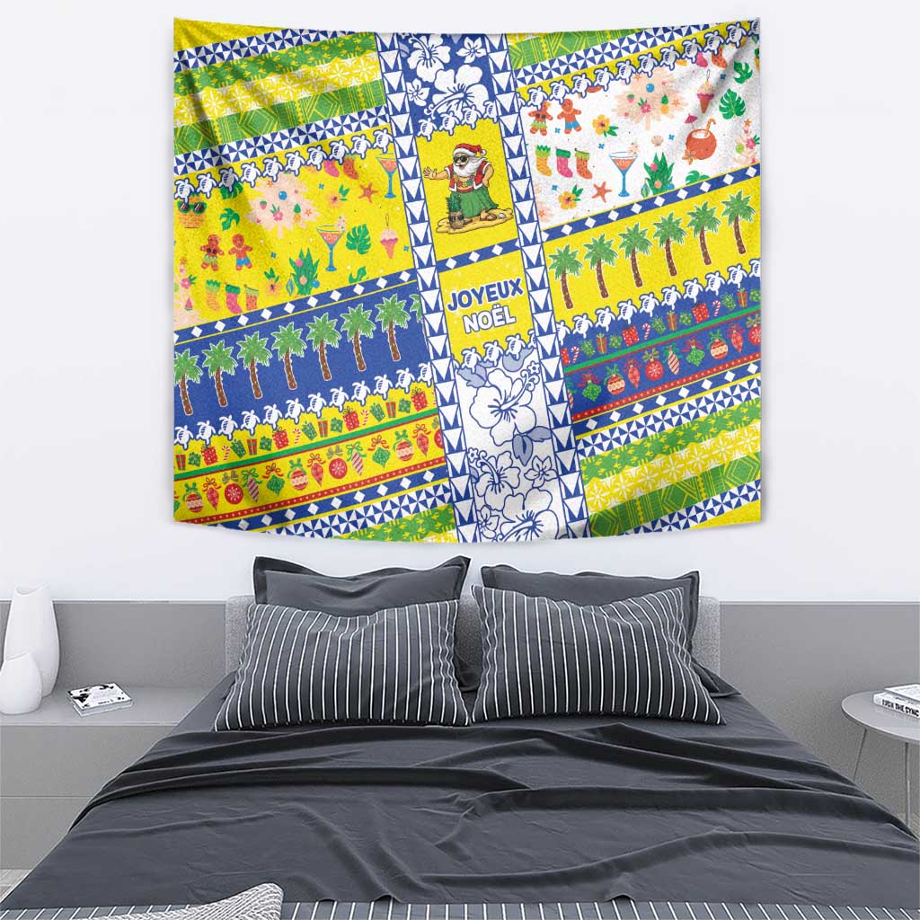 New Caledonia Christmas Tapestry Festive Beach Vibes LT05 - Polynesian Pride