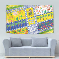 New Caledonia Christmas Tapestry Festive Beach Vibes LT05 - Polynesian Pride