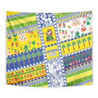 New Caledonia Christmas Tapestry Festive Beach Vibes LT05 - Polynesian Pride