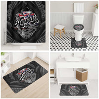 Hawaii November 28th Bathroom Set Kanaka Maoli Tribal Pattern - Polynesian Pride