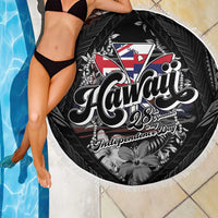Hawaii November 28th Beach Blanket Kanaka Maoli Tribal Pattern - Polynesian Pride