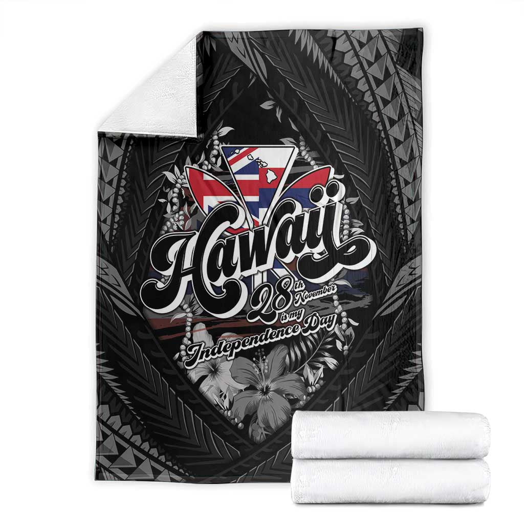 Hawaii November 28th Blanket Kanaka Maoli Tribal Pattern - Polynesian Pride