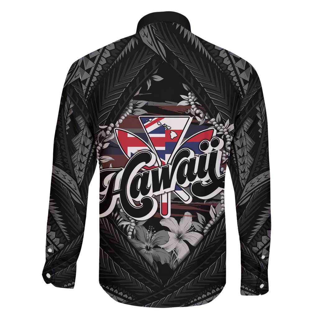 Hawaii November 28th Family Matching Off Shoulder Short Dress and Hawaiian Shirt Kanaka Maoli Tribal Pattern - Polynesian Pride