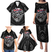 Hawaii November 28th Family Matching Puletasi and Hawaiian Shirt Kanaka Maoli Tribal Pattern LT05 - Polynesian Pride