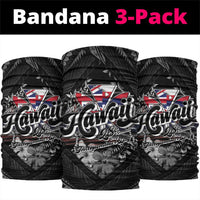 Hawaii November 28th Neck Gaiter Kanaka Maoli Tribal Pattern - Polynesian Pride