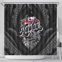 Hawaii November 28th Shower Curtain Kanaka Maoli Tribal Pattern - Polynesian Pride
