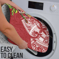 Puerto Rico Coqui Frog Bathroom Set Tropical Flowers Polynesian Style - Polynesian Pride