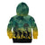 Norfolk Island ANZAC Day Kid Hoodie Lest We Forget LT05 - Polynesian Pride