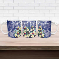 Personalised Hafa Adai Guam Ceramic Mug Latte Stone With Coconut Crab LT05 - Polynesian Pride