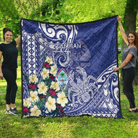 Hafa Adai Guam Quilt Latte Stone With Coconut Crab LT05 - Polynesian Pride