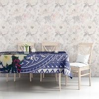 Hafa Adai Guam Tablecloth Latte Stone With Coconut Crab LT05 - Polynesian Pride
