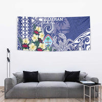 Hafa Adai Guam Tapestry Latte Stone With Coconut Crab LT05 - Polynesian Pride