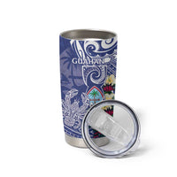 Personalised Hafa Adai Guam Tumbler Cup Latte Stone With Coconut Crab LT05 - Polynesian Pride