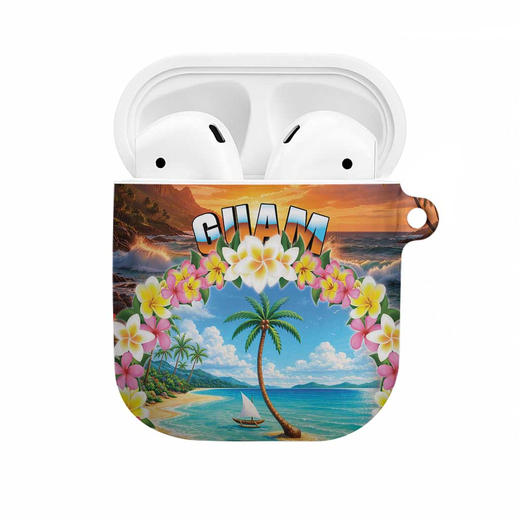 Guam AirPods Case Eternal Summer Sunset Beach LT05 Colorful - Polynesian Pride