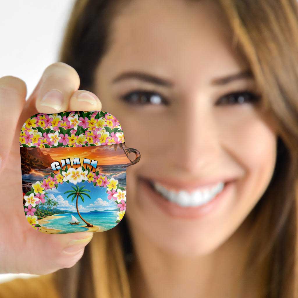 Guam AirPods Case Eternal Summer Sunset Beach LT05 - Polynesian Pride