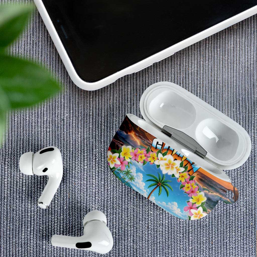 Guam AirPods Case Eternal Summer Sunset Beach LT05 - Polynesian Pride