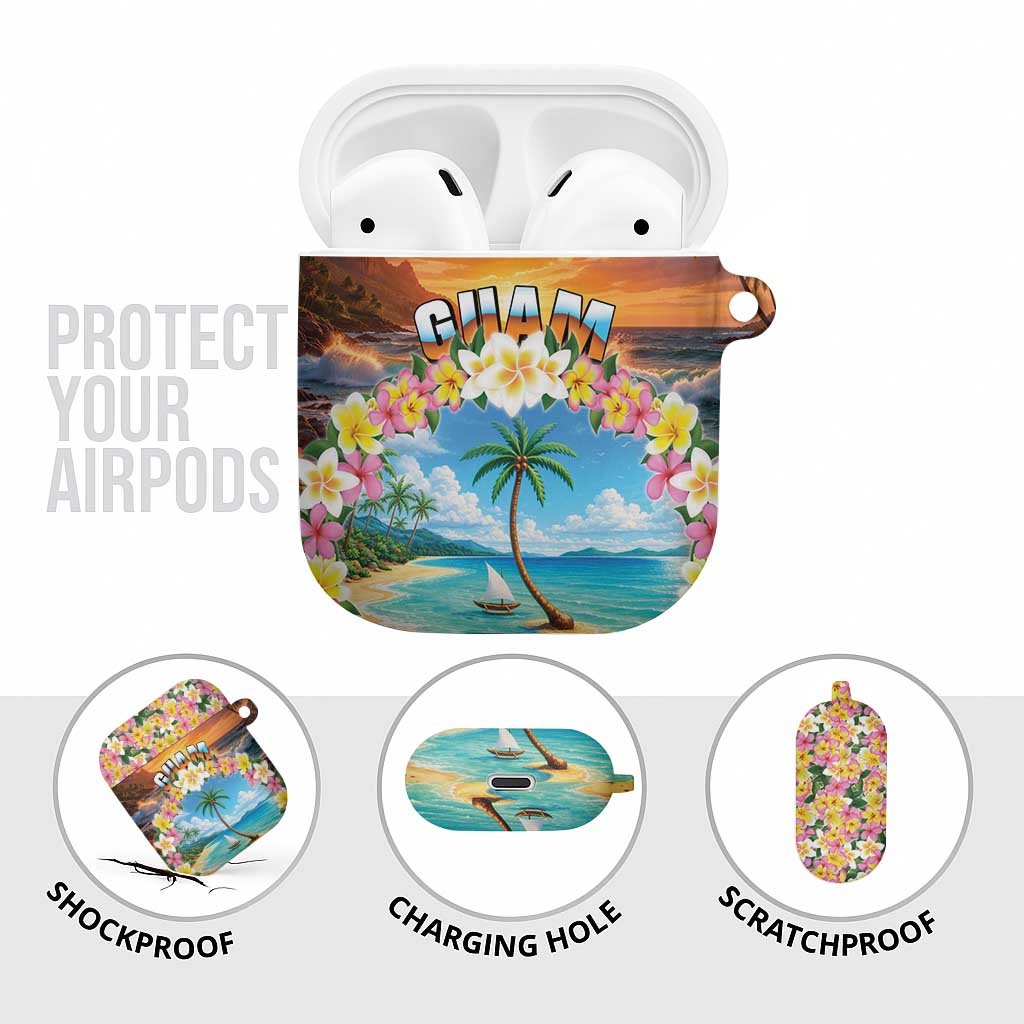 Guam AirPods Case Eternal Summer Sunset Beach LT05 - Polynesian Pride