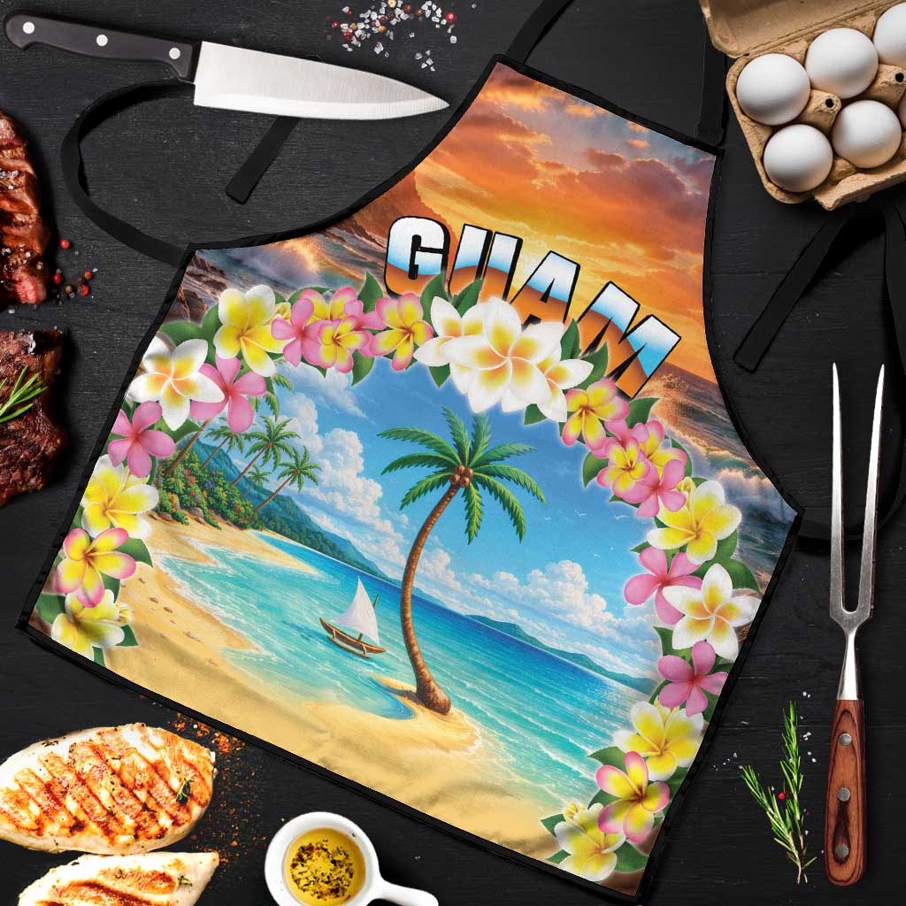 Guam Apron Eternal Summer Sunset Beach