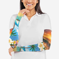 Guam Arm Sleeves Eternal Summer Sunset Beach LT05 - Polynesian Pride