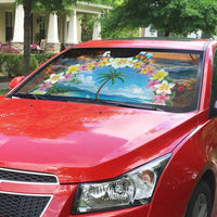 Guam Auto Sun Shade Eternal Summer Sunset Beach LT05 - Polynesian Pride