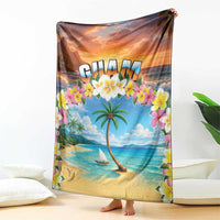 Guam Blanket Eternal Summer Sunset Beach LT05 - Polynesian Pride