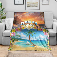 Guam Blanket Eternal Summer Sunset Beach LT05 - Polynesian Pride