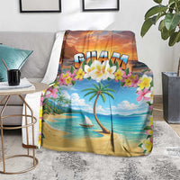 Guam Blanket Eternal Summer Sunset Beach LT05 - Polynesian Pride