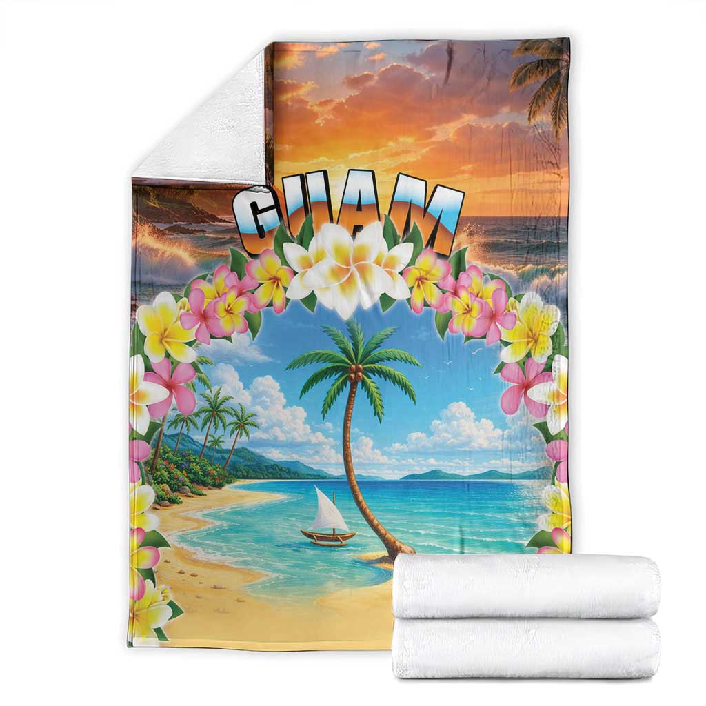 Guam Blanket Eternal Summer Sunset Beach LT05 - Polynesian Pride