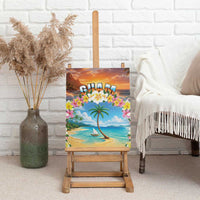 Guam Canvas Wall Art Eternal Summer Sunset Beach LT05 - Polynesian Pride