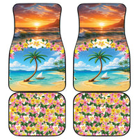 Guam Car Mats Eternal Summer Sunset Beach LT05 - Polynesian Pride