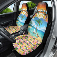 Guam Car Seat Cover Eternal Summer Sunset Beach LT05 - Polynesian Pride