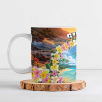 Guam Ceramic Mug Eternal Summer Sunset Beach LT05 Colorful - Polynesian Pride