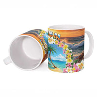 Guam Ceramic Mug Eternal Summer Sunset Beach LT05 - Polynesian Pride