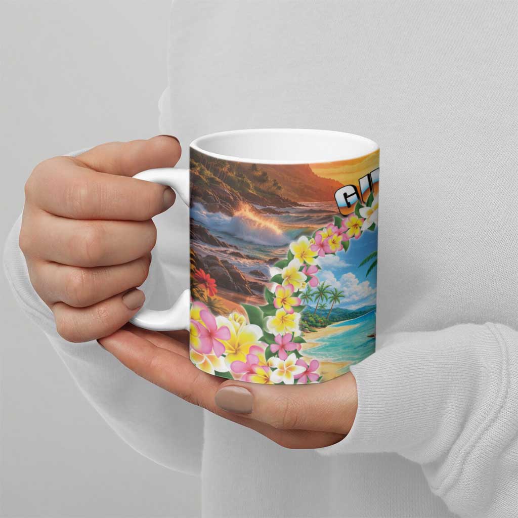 Guam Ceramic Mug Eternal Summer Sunset Beach LT05 - Polynesian Pride