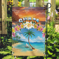 Guam Garden Flag Eternal Summer Sunset Beach LT05 Garden Flag Colorful - Polynesian Pride
