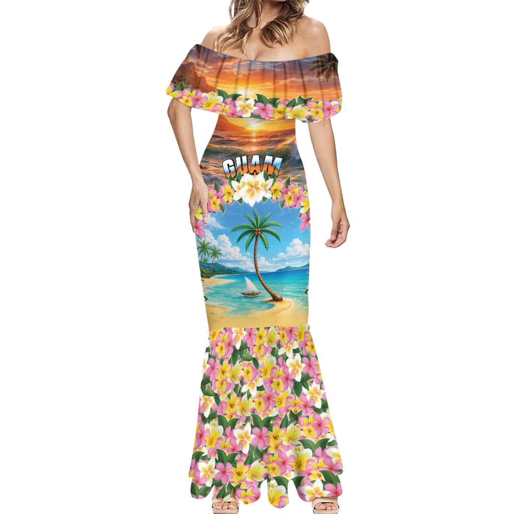 Guam Mermaid Dress Eternal Summer Sunset Beach