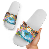 Guam Slide Sandals Eternal Summer Sunset Beach