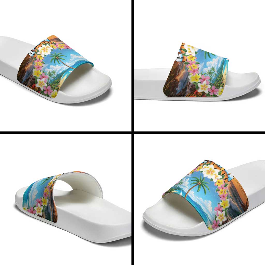 Guam Slide Sandals Eternal Summer Sunset Beach
