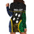 Personalised South Sea Islanders And Fiji Hoodie Dress Kanakas Fijian Tapa Pattern