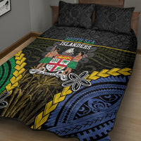 South Sea Islanders And Fiji Quilt Bed Set Kanakas Fijian Tapa Pattern