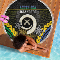 South Sea Islanders And Vanuatu Beach Blanket Kanakas Sand Drawing Pattern LT05 - Polynesian Pride