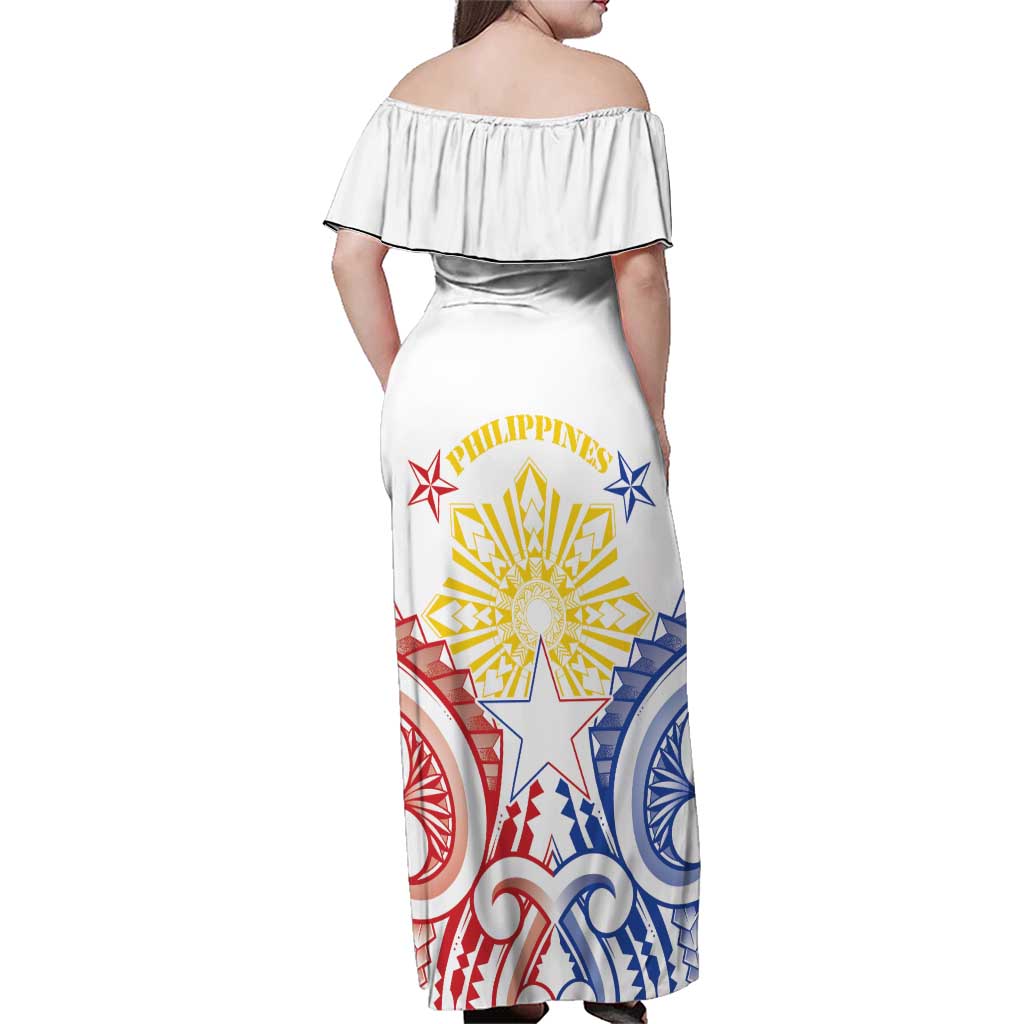 Philippines Family Matching Off Shoulder Maxi Dress and Hawaiian Shirt Katipunan Andres Bonifacio