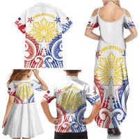 Philippines Family Matching Summer Maxi Dress and Hawaiian Shirt Katipunan Andres Bonifacio