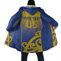 Custom James Cook High School Cloak Maori Koru Pattern LT05 - Polynesian Pride