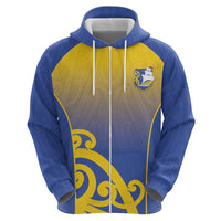 Custom James Cook High School Hoodie Maori Koru Pattern