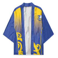 Custom James Cook High School Kimono Maori Koru Pattern