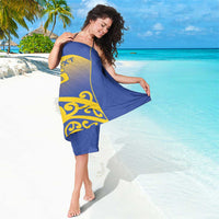 Custom James Cook High School Sarong Maori Koru Pattern LT05 - Polynesian Pride