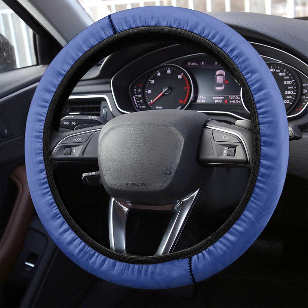 James Cook High School Steering Wheel Cover Maori Koru Pattern