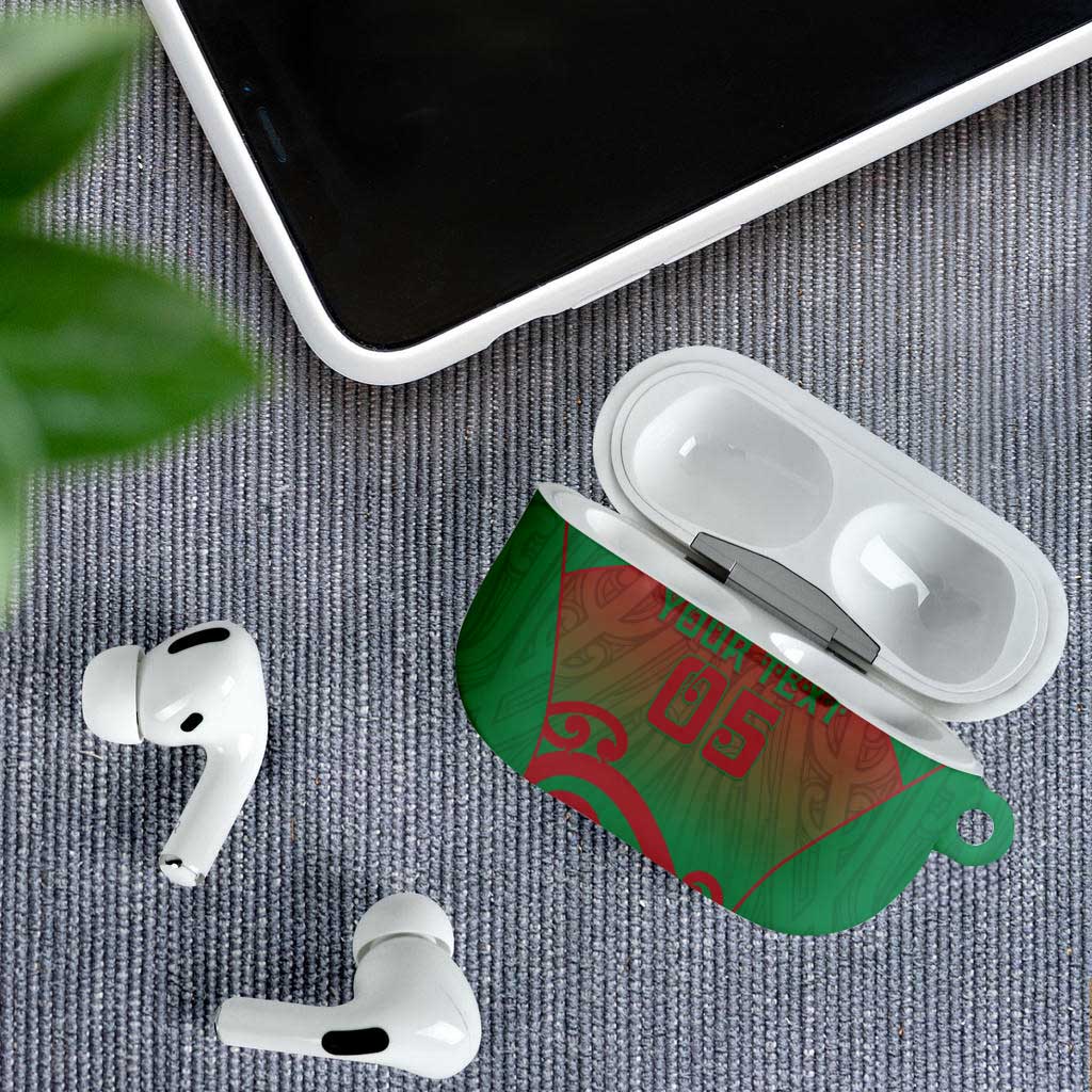Custom Onehunga High School AirPods Case Maori Koru Pattern LT05 - Polynesian Pride