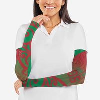 Custom Onehunga High School Arm Sleeves Maori Koru Pattern